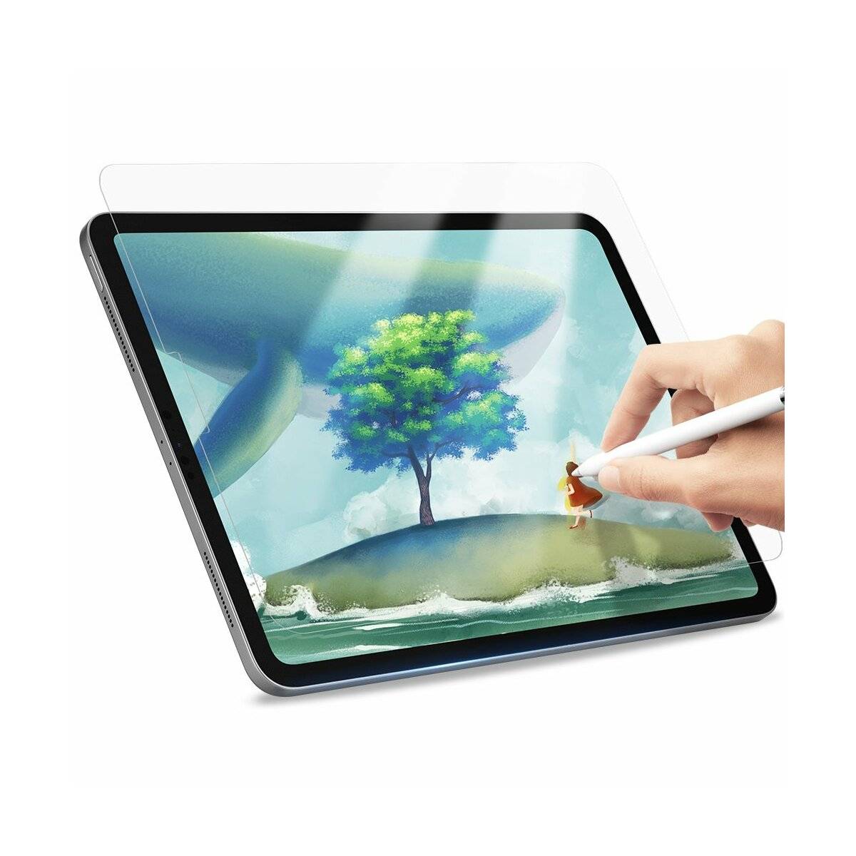 Matte Papier Schutzfolie Displayschutz zum Zeichnen Schreiben PET Folie kompatibel mit Huawei MatePad Pro 13.2