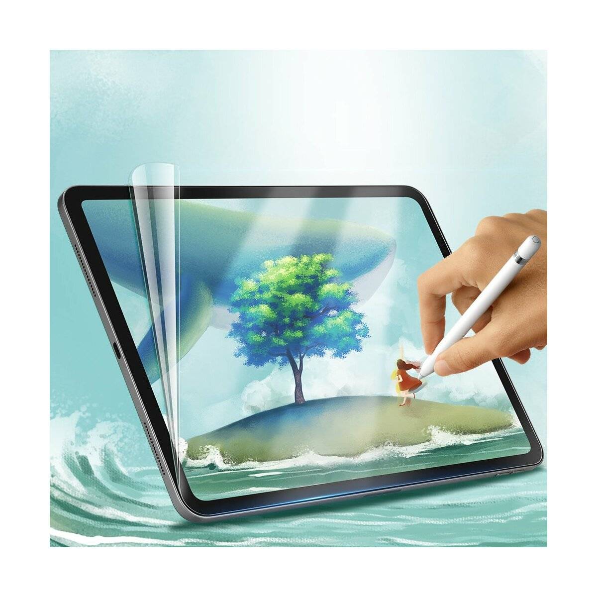 Matte Papier Schutzfolie Displayschutz zum Zeichnen Schreiben PET Folie kompatibel mit Huawei MatePad Pro 13.2