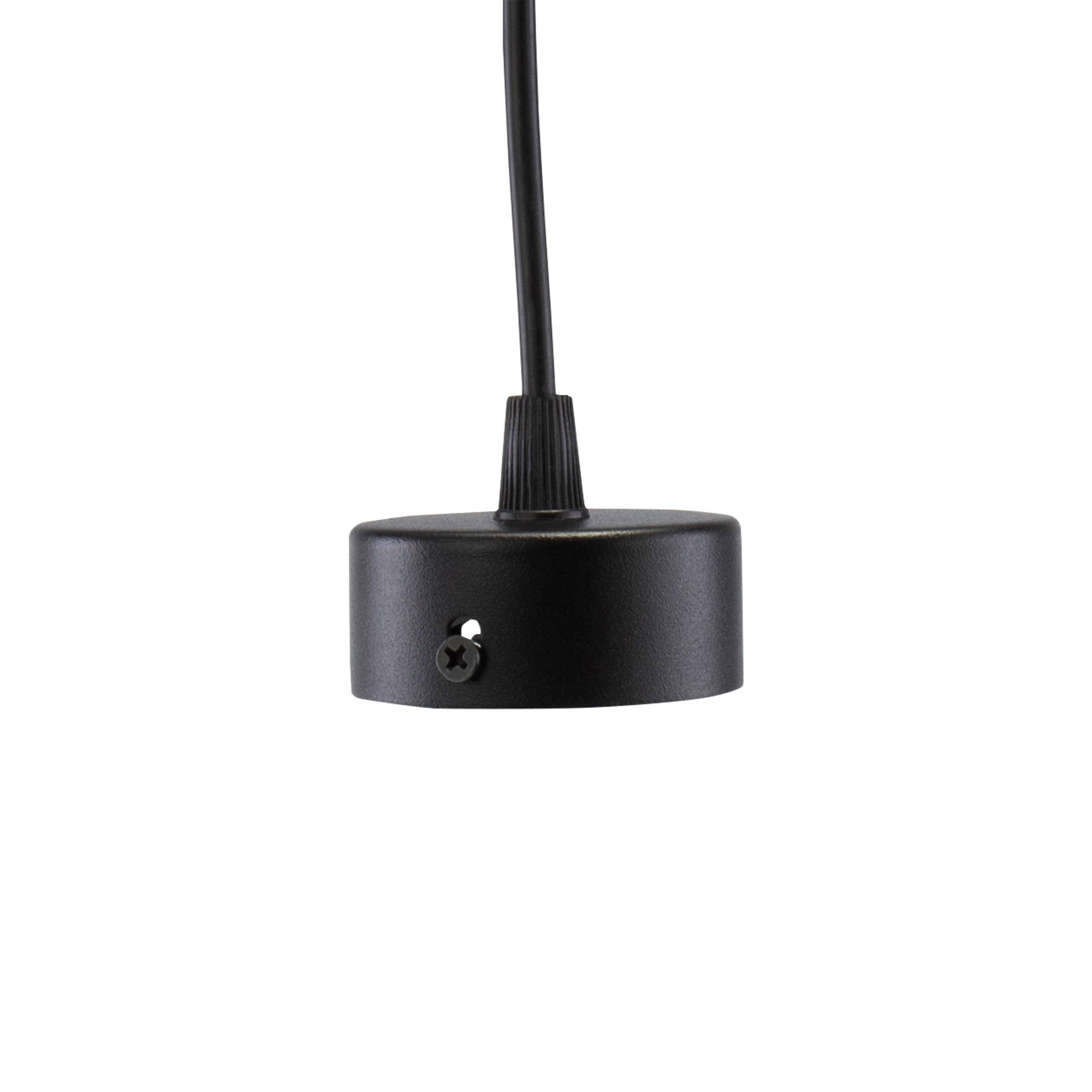 Spectrum LED Chloe Slim GU10 MR11 Pendelleuchte verstellbar schwarz Deckenleuchte max.25W