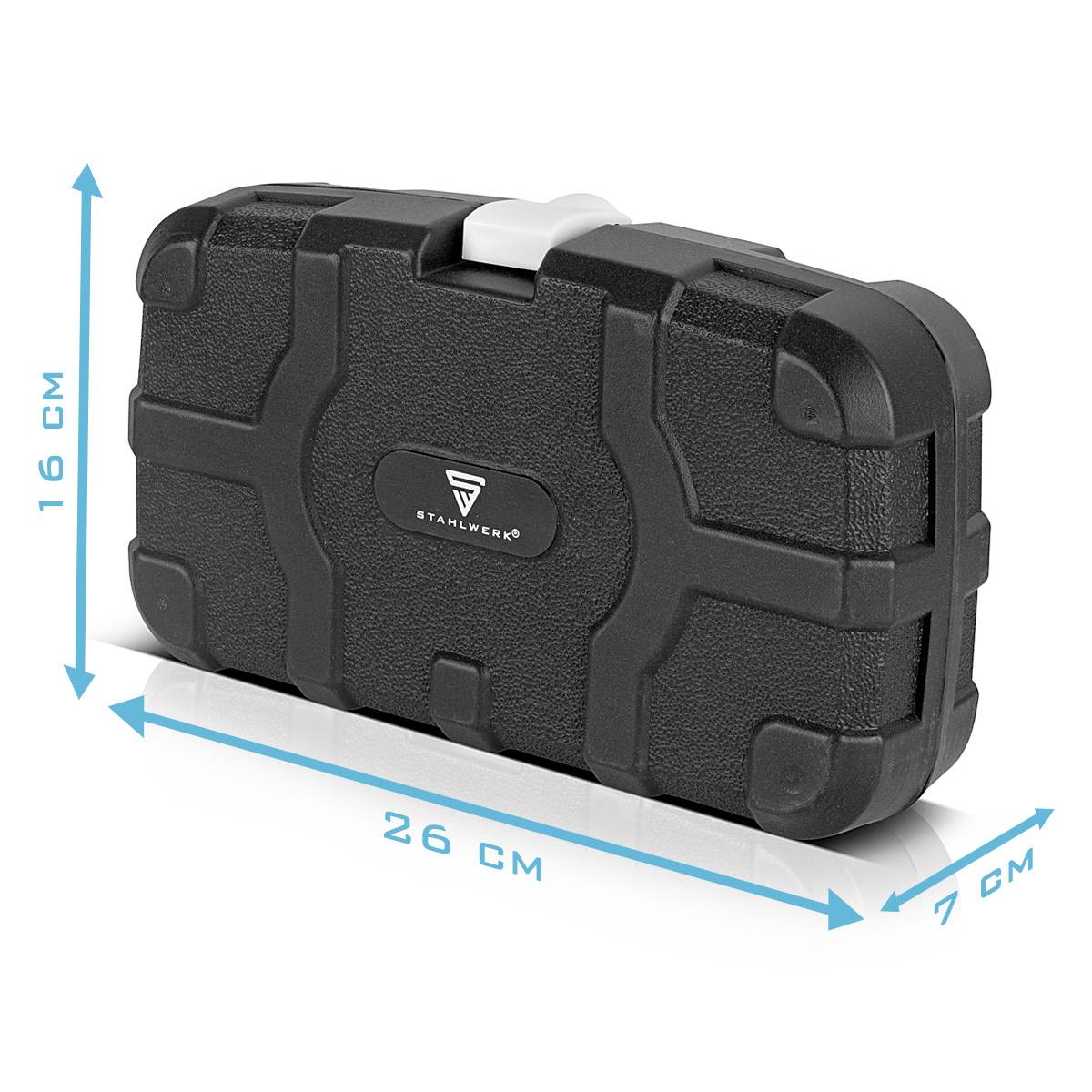 STAHLWERK Heimwerker Set HTS-9 ST Werkzeugkoffer mit 8-teiligem Werkzeug Set