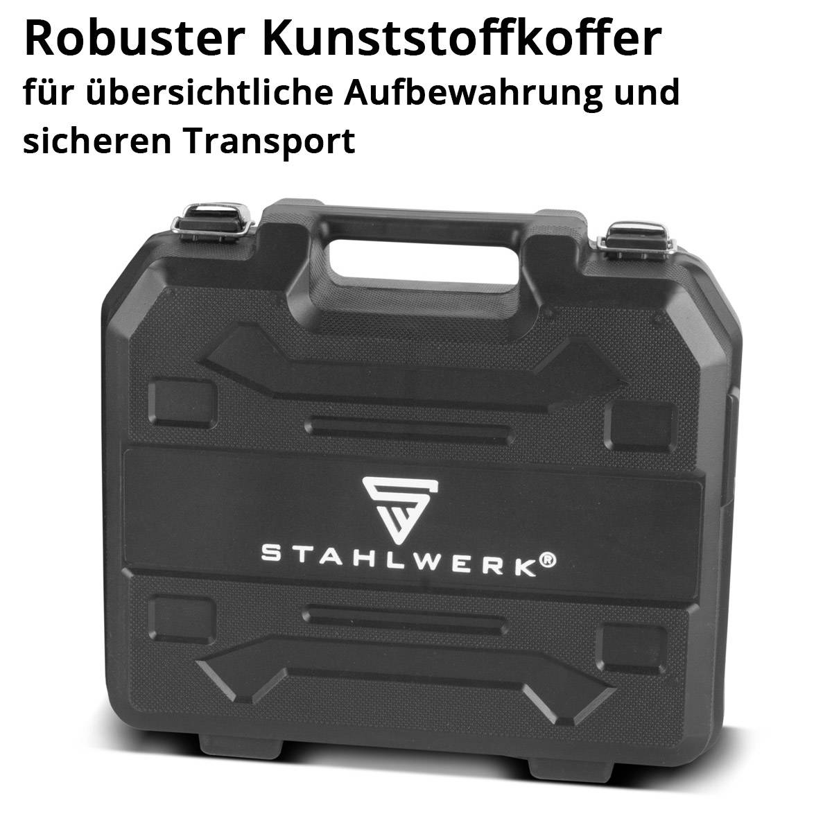 STAHLWERK Heimwerker Set DTS-33 ST Werkzeugkasten mit 32-teiligem Werkzeug Set