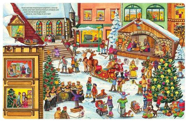 Mein großes Wimmelbilderbuch Weihnachten