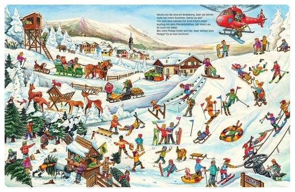 Mein großes Wimmelbilderbuch Weihnachten