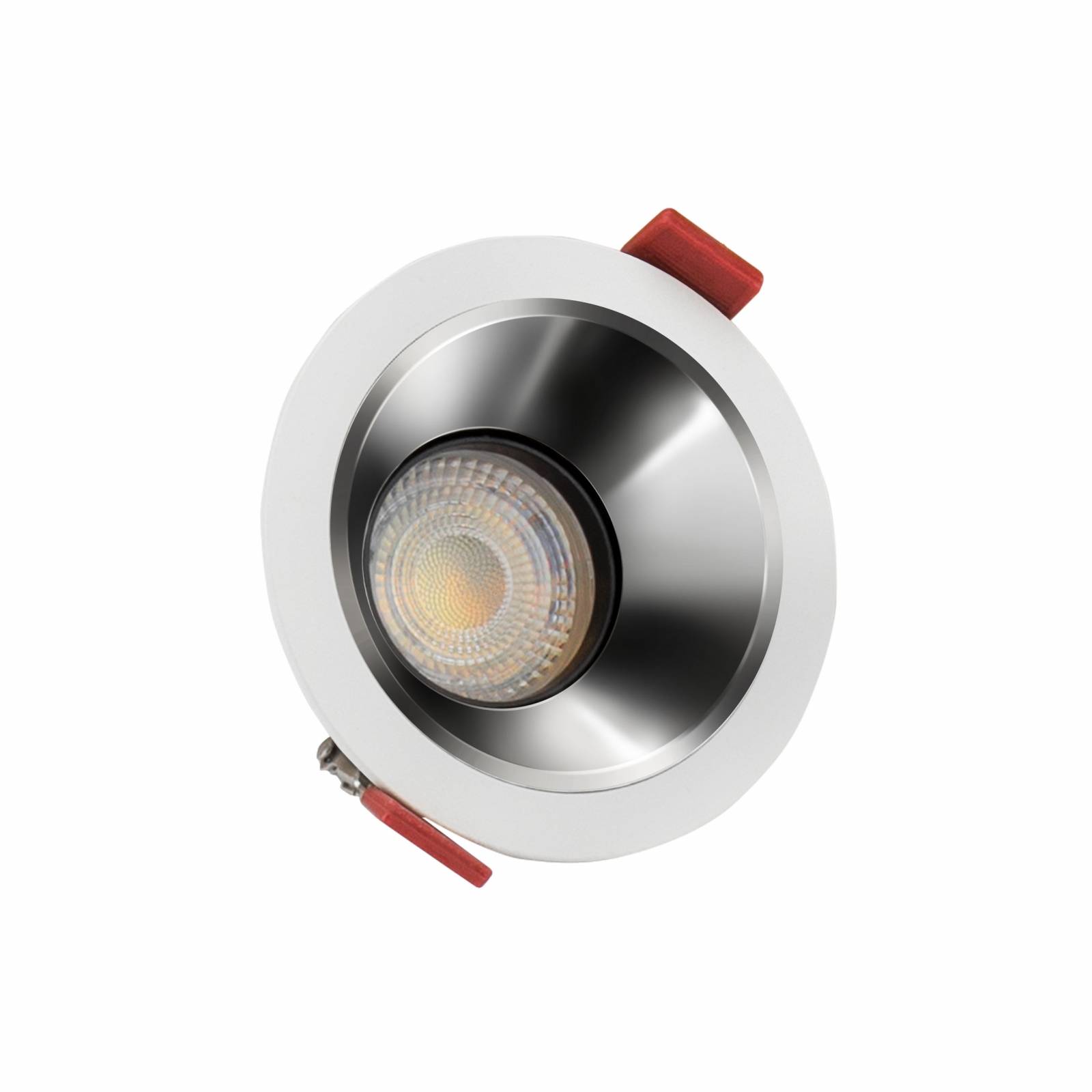 Spectrum LED FIALE GU10 Einbaustrahler Downlight IP20 max.10W schwenkbar blendfrei weiß