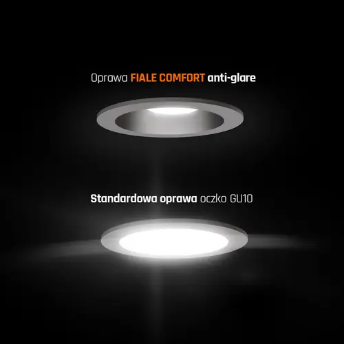 Spectrum LED FIALE GU10 Einbaustrahler Downlight IP20 max.10W schwenkbar blendfrei weiß Spectrum LED FIALE GU10 Einbaustrahler Downlight IP20 max.10W schwenkbar blendfrei weiß