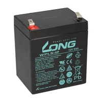 Kung Long Blei Akku WPL5-12 12V 5Ah 6,3mm Faston Longlife Kung Long Blei Akku WPL5-12 12V 5Ah 6,3mm Faston Longlife