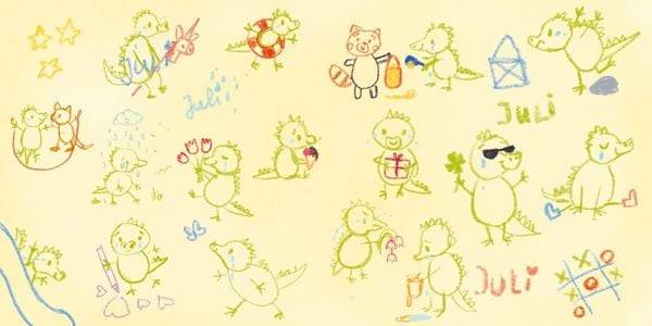 Was weinst du denn so viel, kleines Krokodil