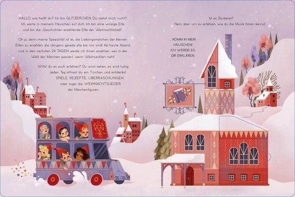 Der märchenhafte Adventskalender. Ein Adventskalenderbuch
