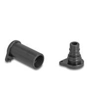 Delock DL4 Staubschutz für Stecker und Buchse Silikon 2-teilig schwarz 10er Schwarz