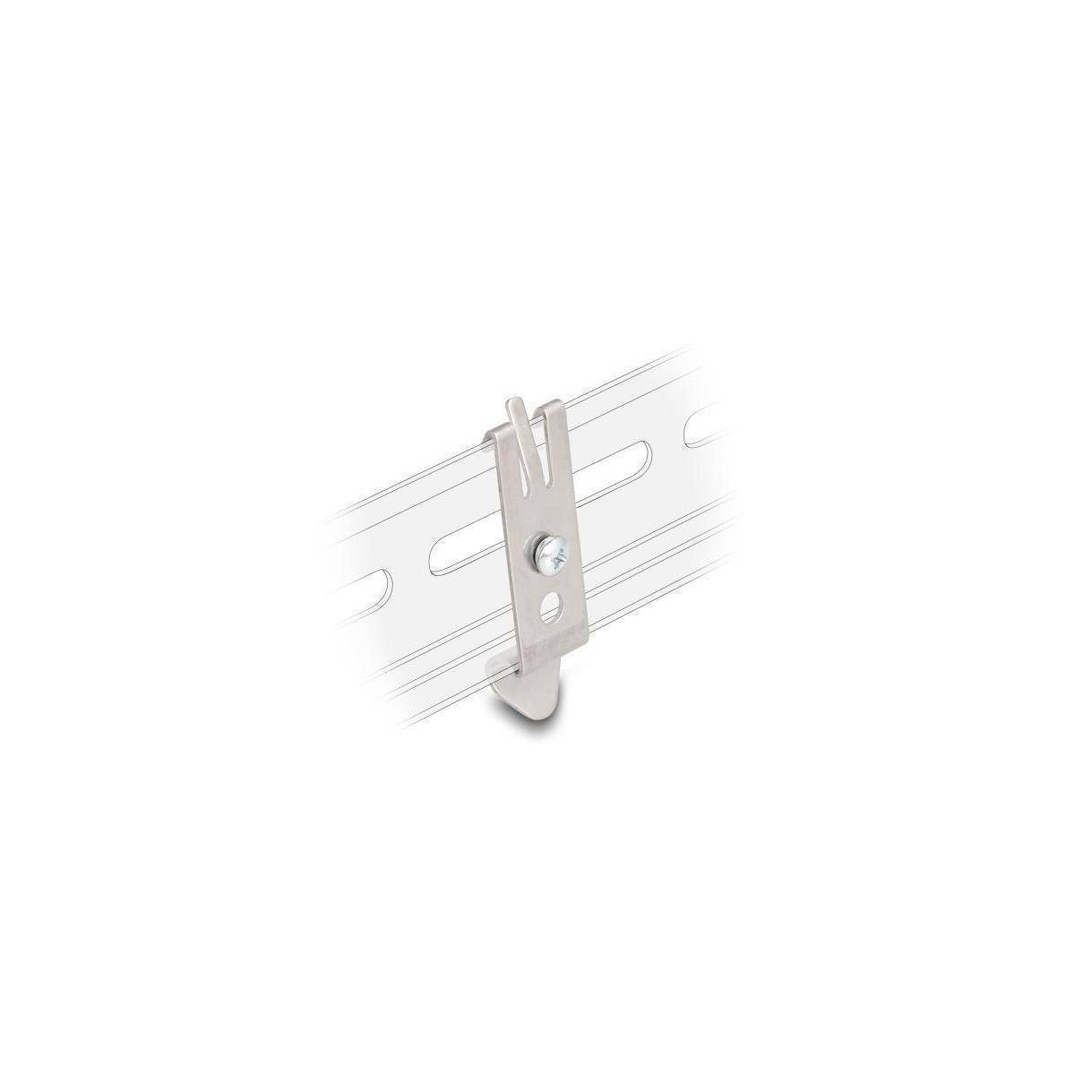 67041 - Montagehalterung für 35 mm Hutschiene mit 2 Befestigungslöchern und T3 se