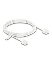 Delock RJ45 Netzwerkkabel Cat.6 UTP Ultra Slim 3 m weiß mit kurzen Steckern CAT 6 3 m Weiß