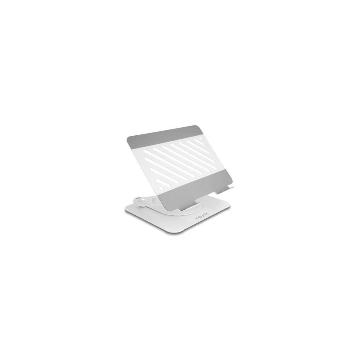 Delock - Notebook- / Tablet-Ständer - verstellbar, Aluminium, 360° drehbar