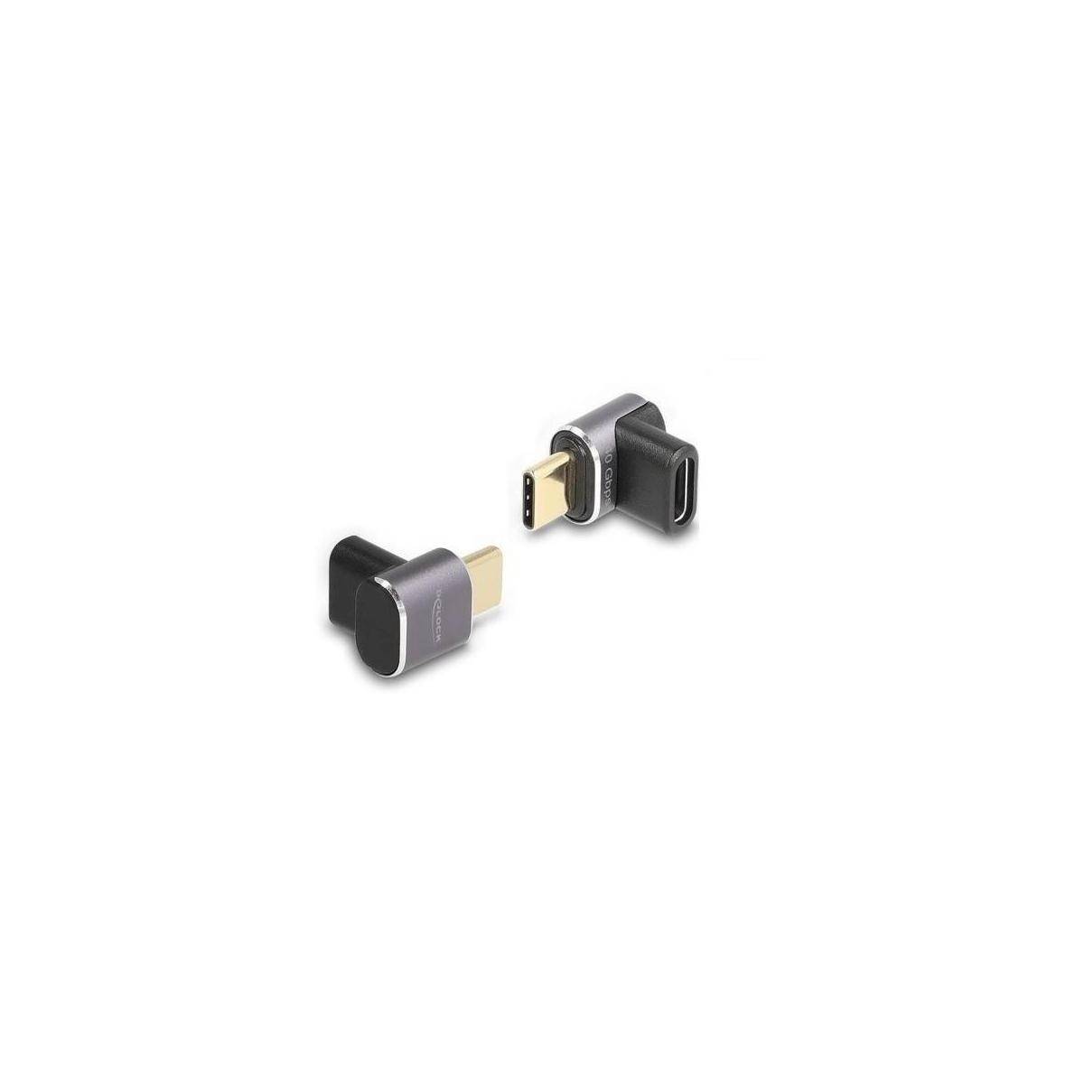 60059 - USB Adapter 40 Gbps USB Type-C PD 3.0 100 W Stecker zu Buchse gewinkelt 8