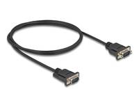DELOCK - Seriell Kabel RS-232 D-Sub9 Stecker zu 1 m - Kabel - Digital/Daten