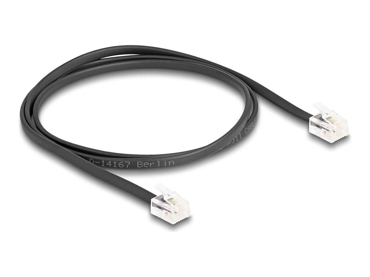 Delock - Telefonkabel - RJ-11 (M) zu RJ-11 (M)