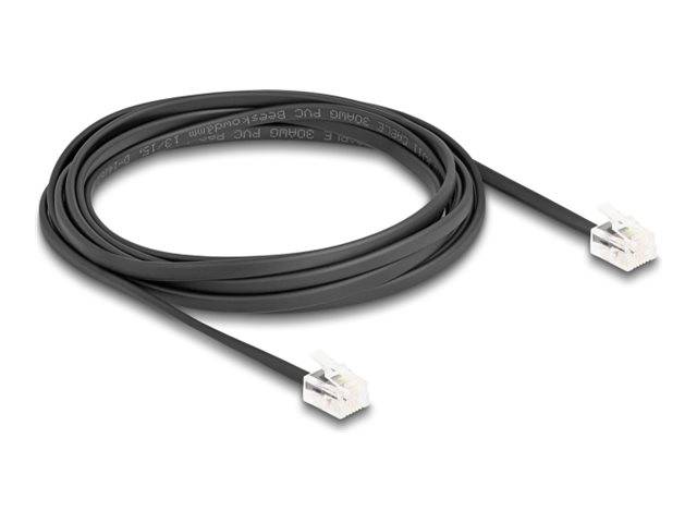 Delock - Telefonkabel - RJ-11 (M) zu RJ-11 (M)