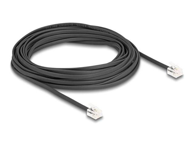 Delock - Telefonkabel - RJ-11 (M) zu RJ-11 (M)
