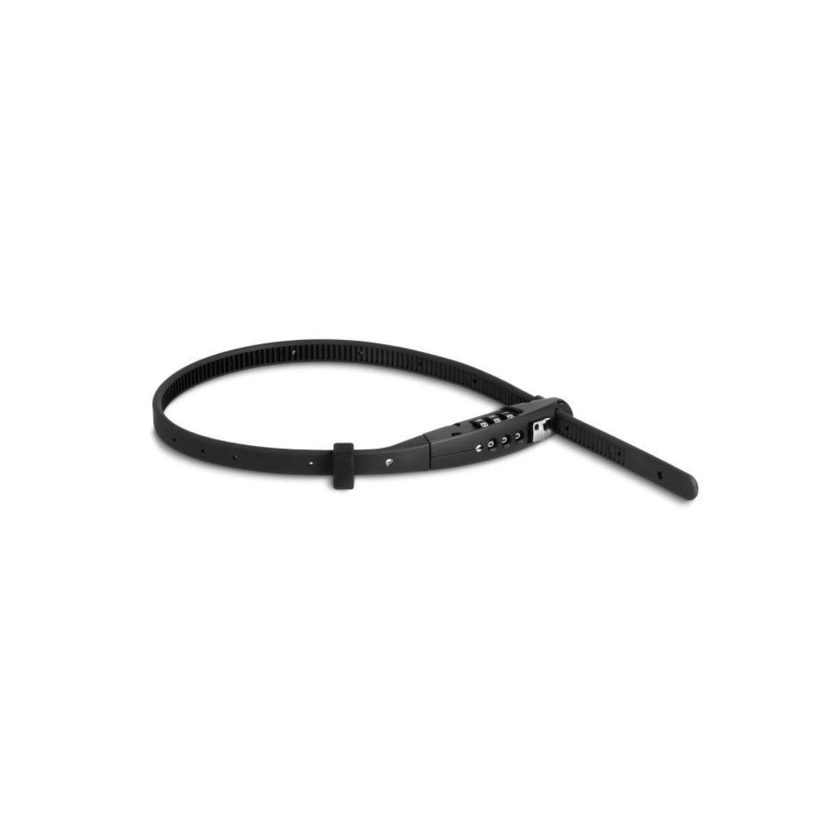 20930 - Navilock Universal Sicherungskabelbinder mit Zahlenschloss - L 410 x B 10 mm sch