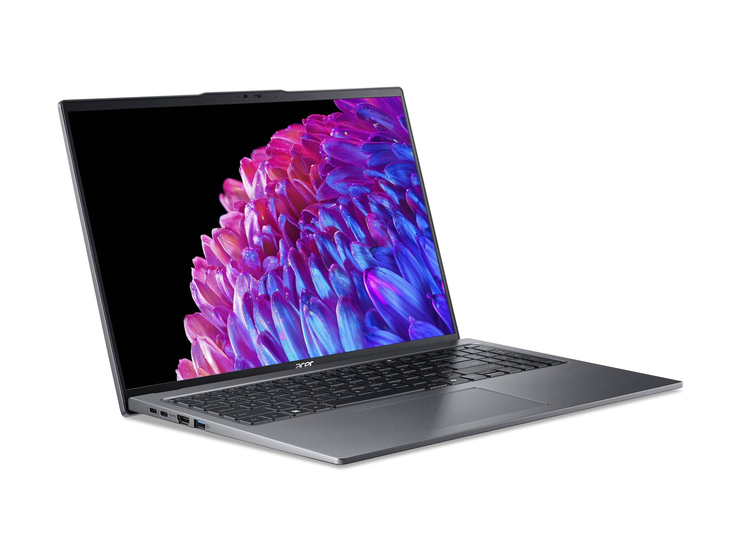 Acer Swift Go 16 SFG16-72 - 180°-Scharnierdesign - Intel Core Ultra 7 155U / 1.7 GHz - Win 11 Home - Intel Graphics - 16