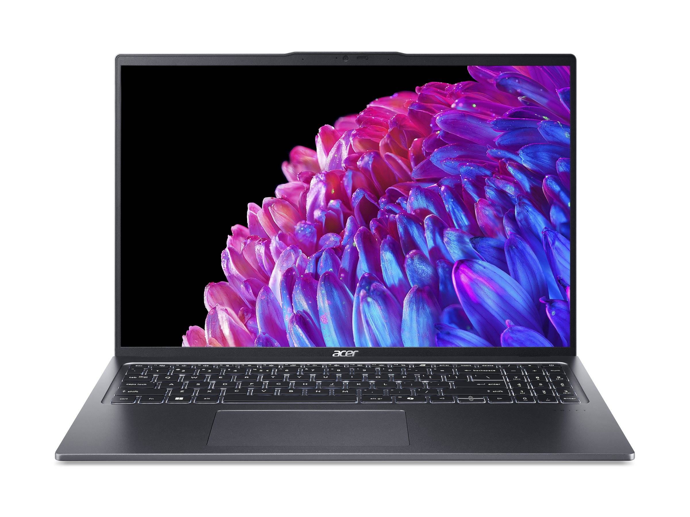 Acer Swift Go 16 SFG16-72 - 180°-Scharnierdesign - Intel Core Ultra 7 155U / 1.7 GHz - Win 11 Home - Intel Graphics - 16