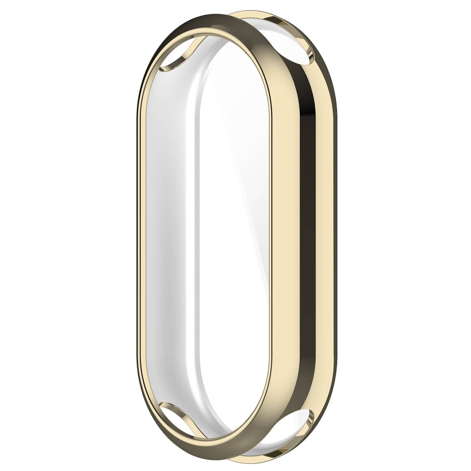 Für Xiaomi Smart Band 9 Full Cover Watch Soft TPU Schutz Hülle Gold