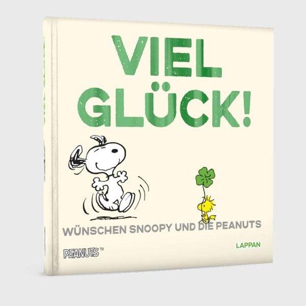 Peanuts Geschenkbuch: Viel Glück wünschen Snoopy und die Peanuts!