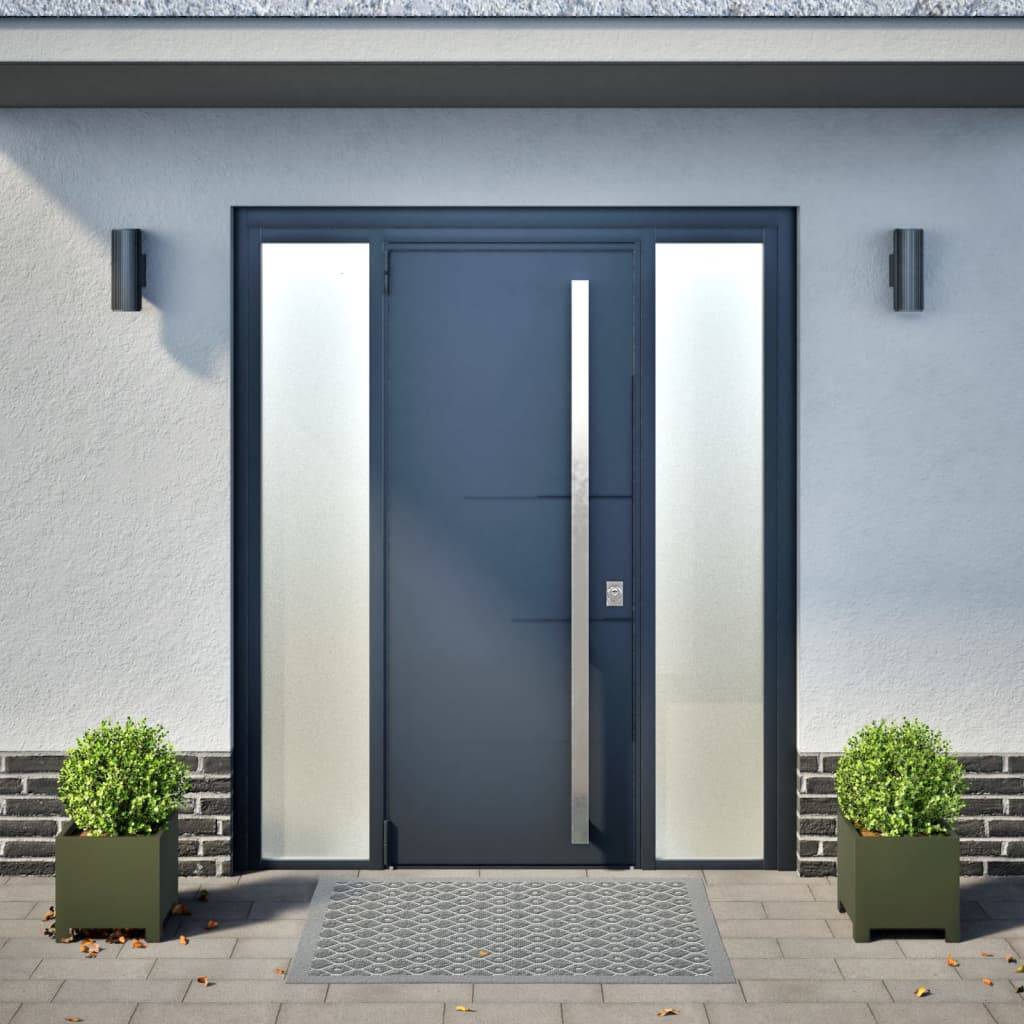 vidaXL Pflanzkübel 2 Stk. Olivgrün 30x30x30 Stahl