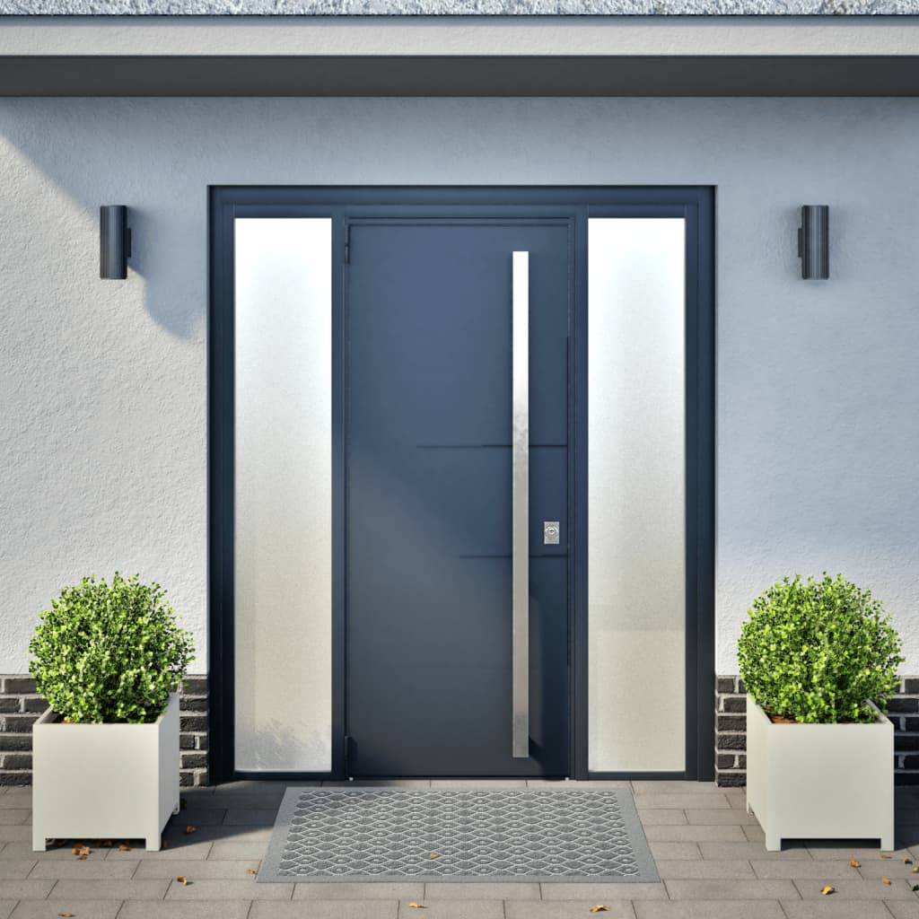 vidaXL Pflanzkübel 2 Stk. Weiß 40x40x40 cm Stahl