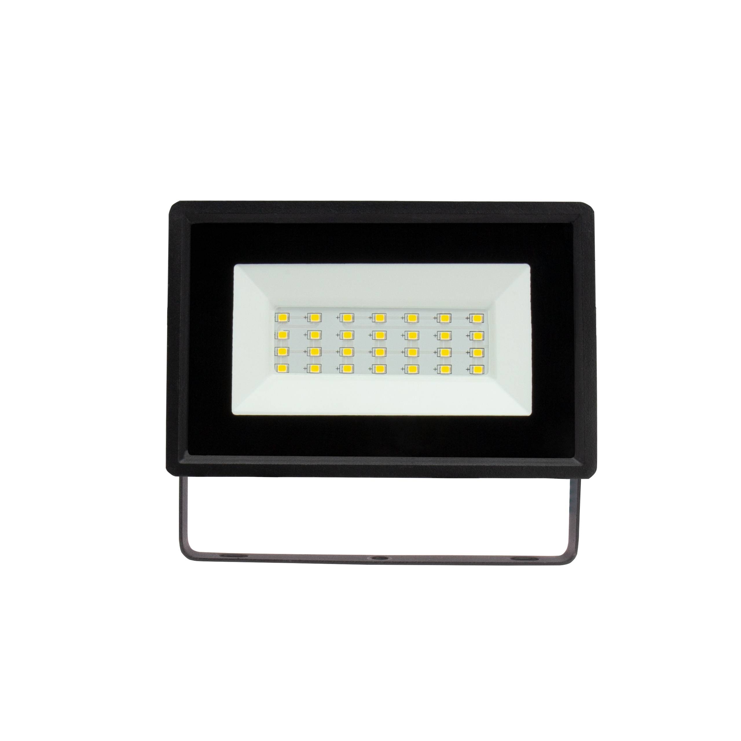 Spectrum LED NOCTIS LUX 3 Fluter schwarz 20W Strahler 2050lm IP65 Kaltweiß 6000K