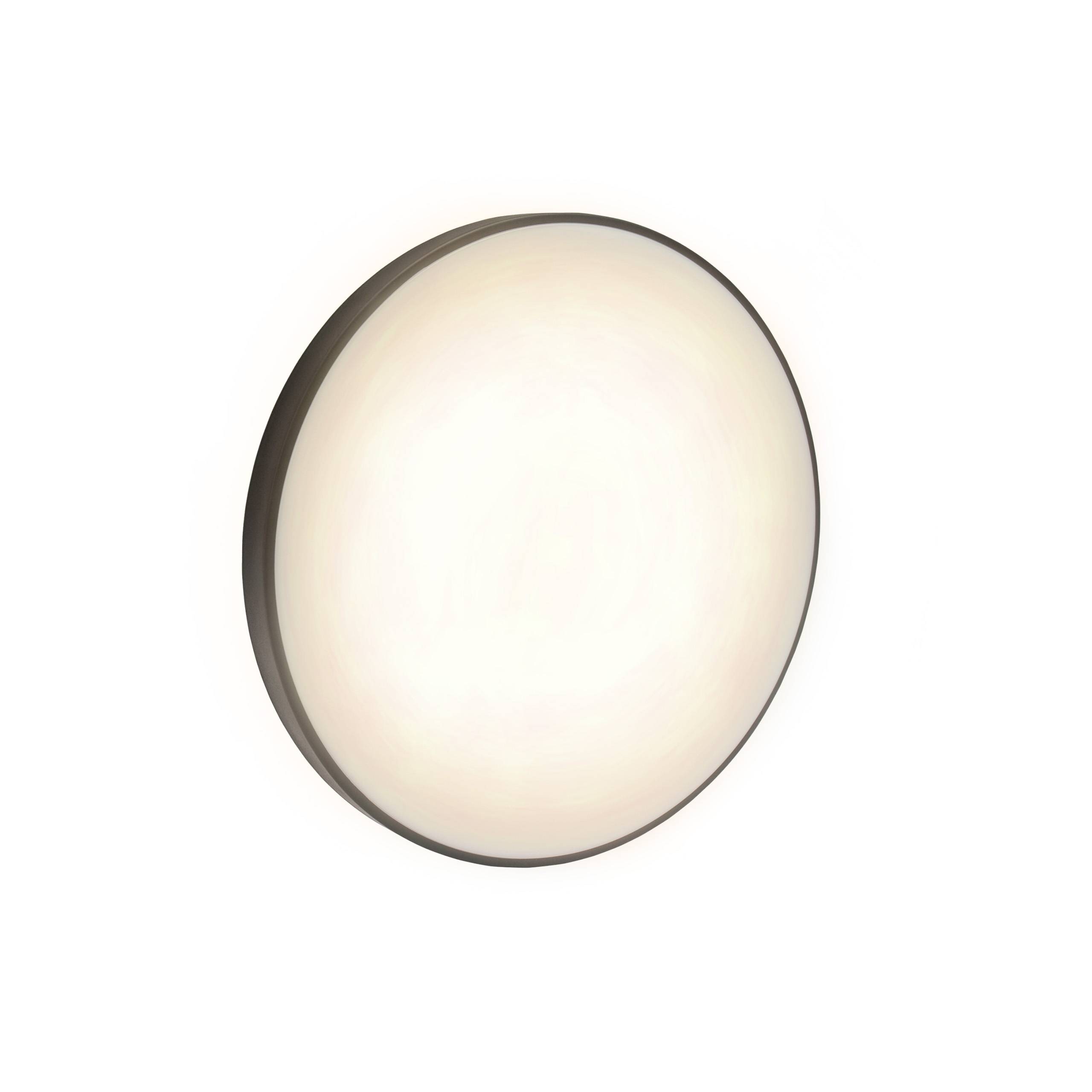 Spectrum LED NYMPHEA RINGS schwarz & weiß Deckenleuchte IP54 18W 1950lm Warmweiß 3000K rund