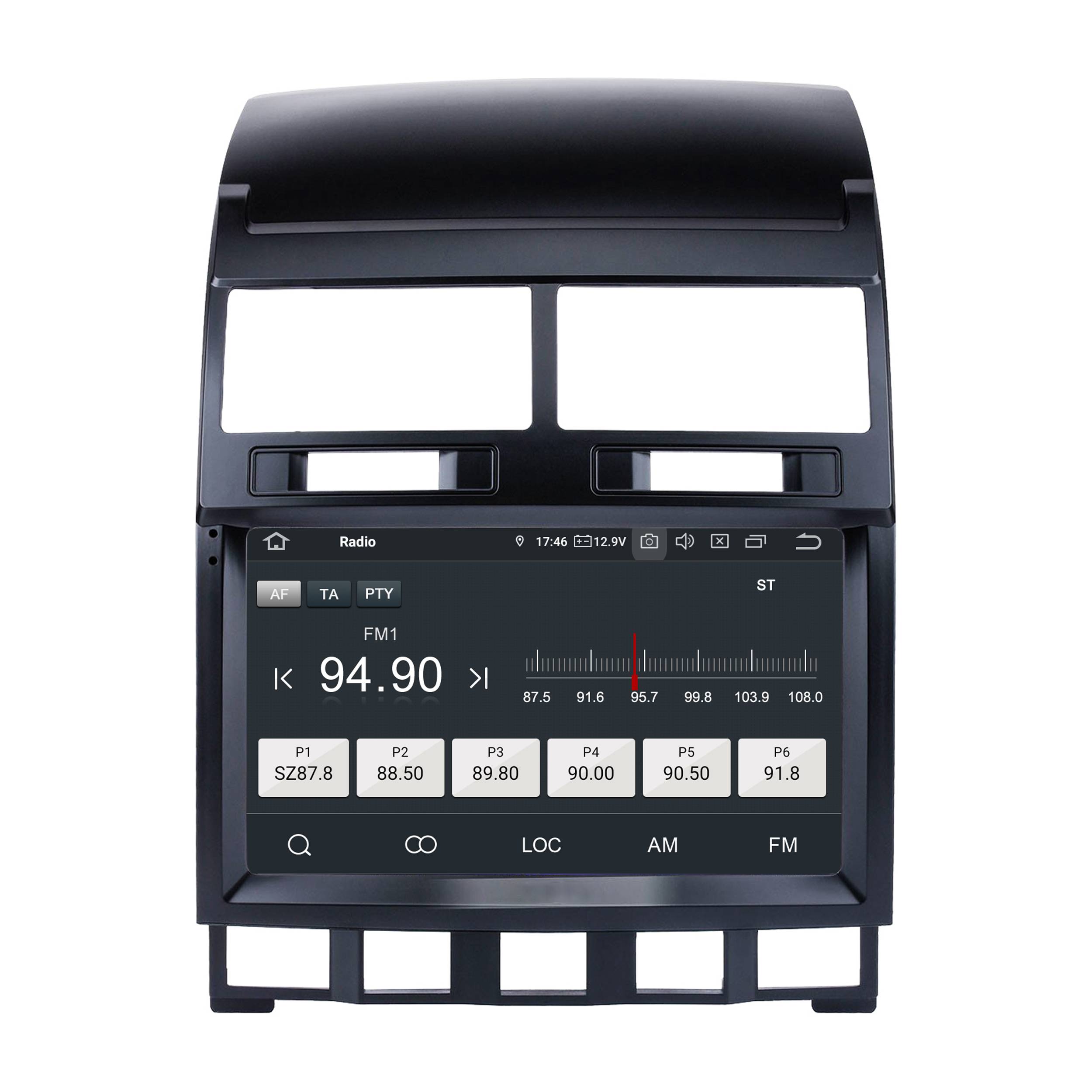 Für Volkswagen Touareg I 7L 02-10 9" Touch Android Autoradio GPS Navi CarPlay