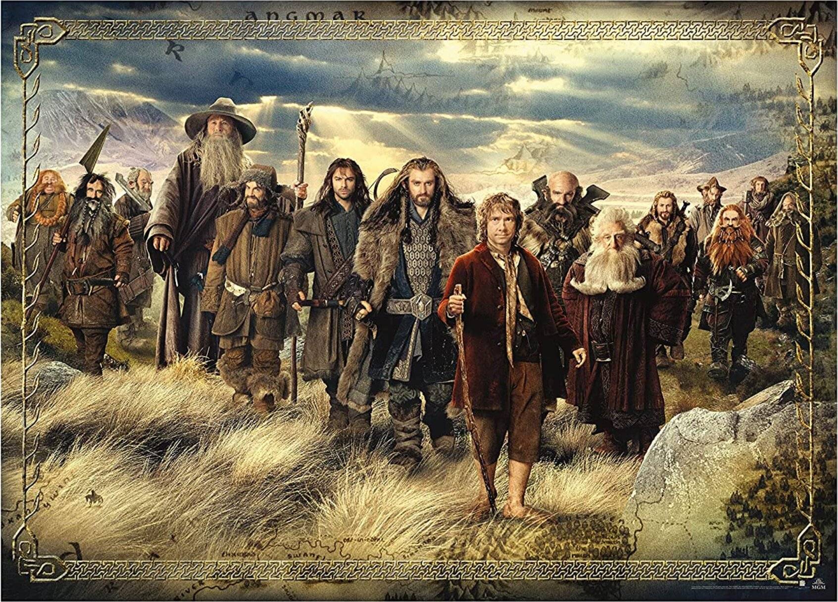 AQUARIUS Puzzle Hobbit 3000 Teile