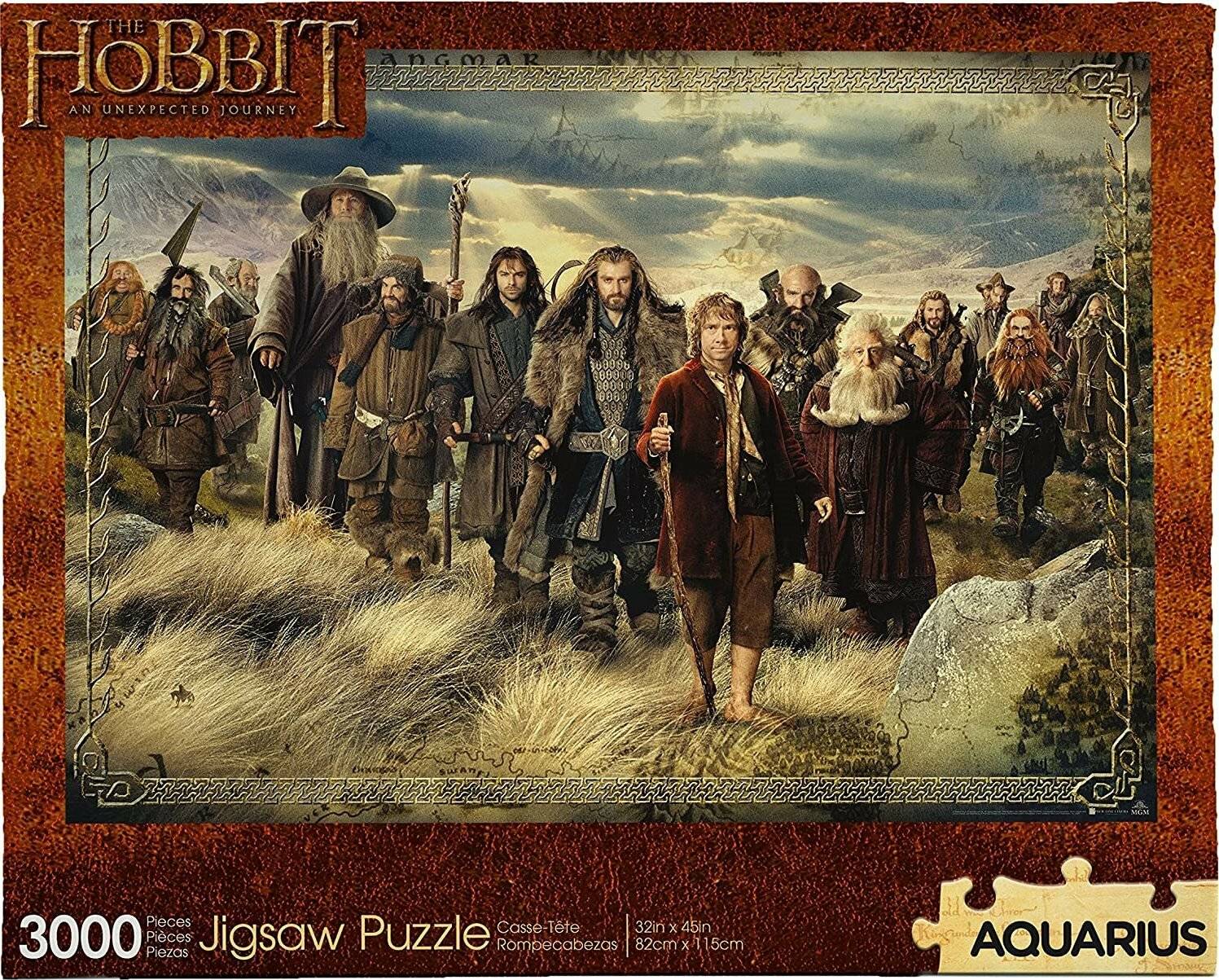 AQUARIUS Puzzle Hobbit 3000 Teile
