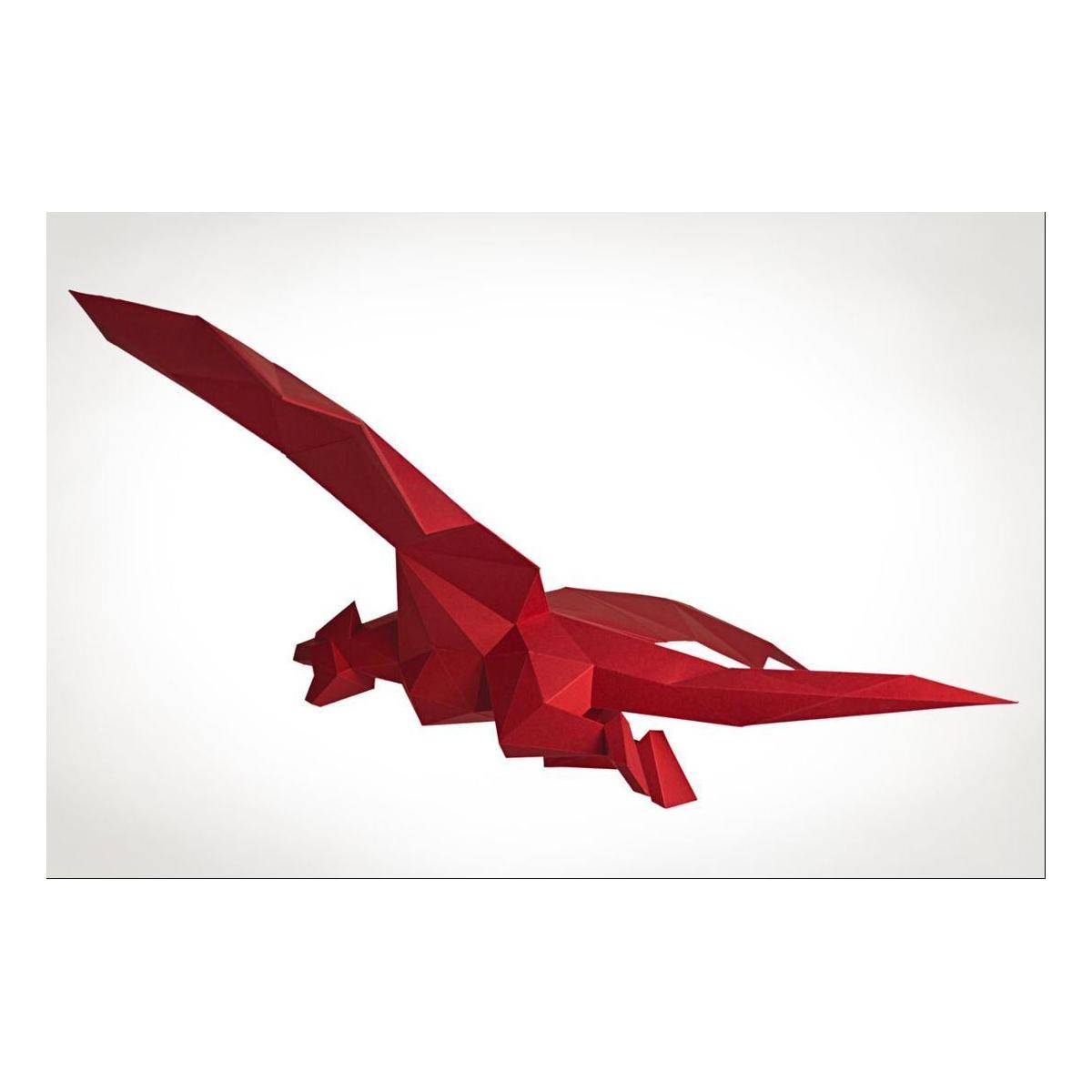 DRACHE_ZIEGELROT - Bastelset