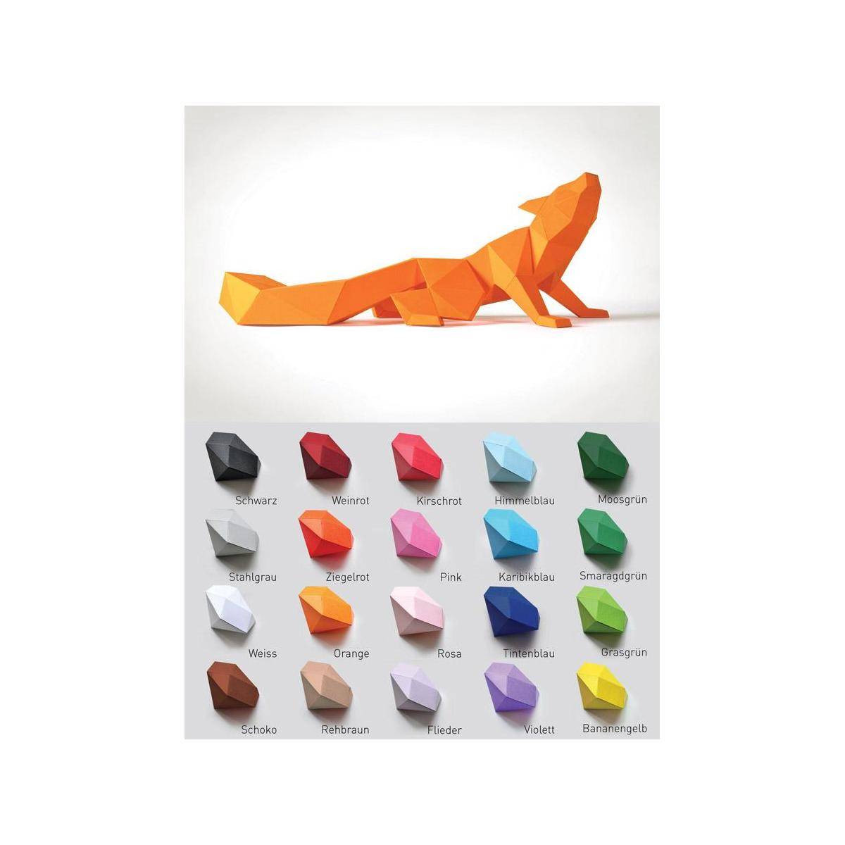 EICHHÖRNCHEN MOOSGRÜN - Bastelset - Eichhörnchen, moosgrün