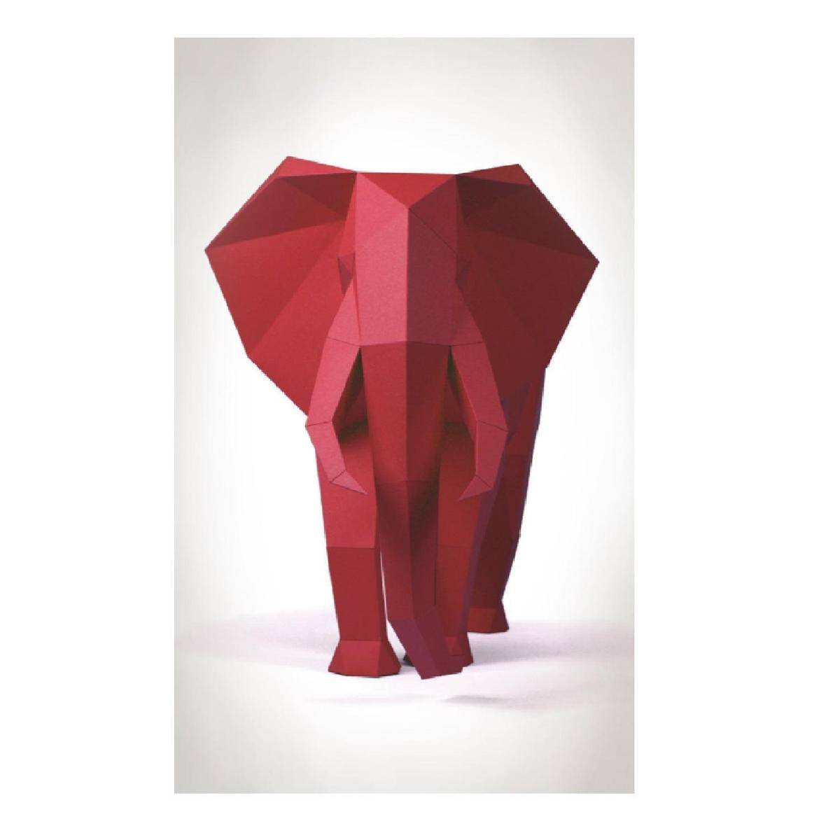 ELEFANT ORANGE - Bastelset - Elefant, orange