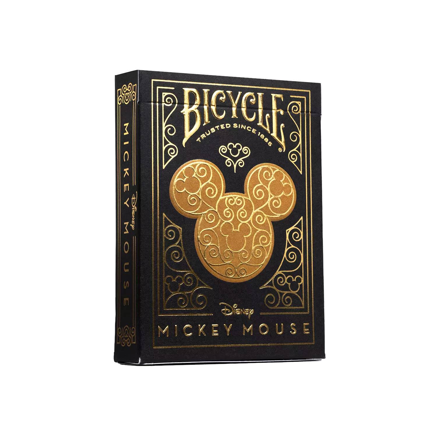 Bicycle® Kartendeck - Disney Mickey Mouse Black and Gold Kartenspiel Spielkarten Pokerkarten