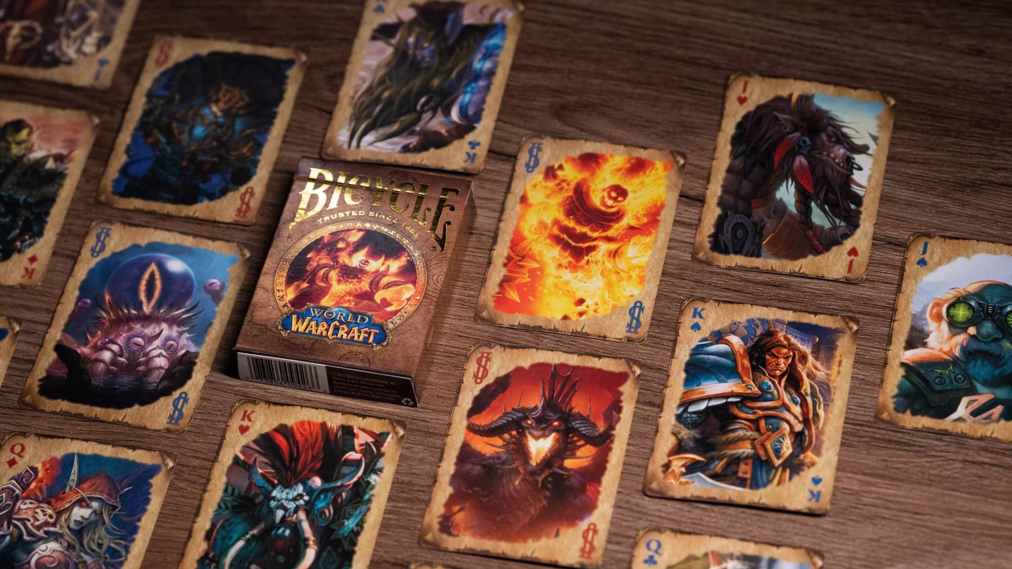 Bicycle® Kartendeck - World of Warcraft Classic Kartenspiel Spielkarten Pokerkarten WoW