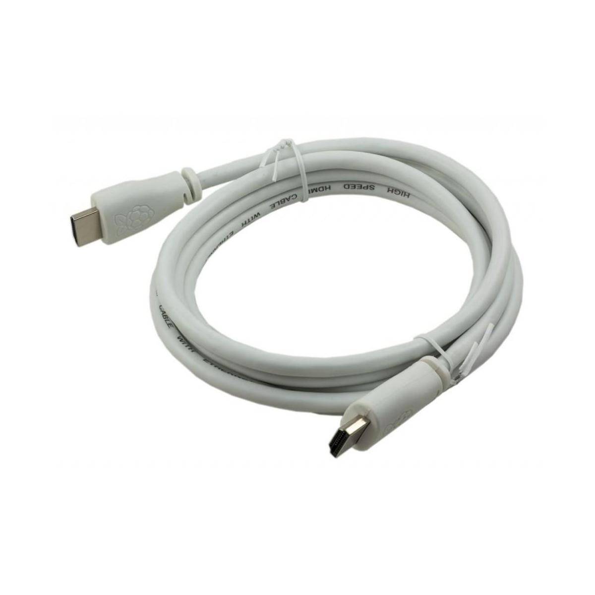 EB6772 - Raspberry Pi Standard HDMI to Standard HDMI Cable, 1M, weiß
