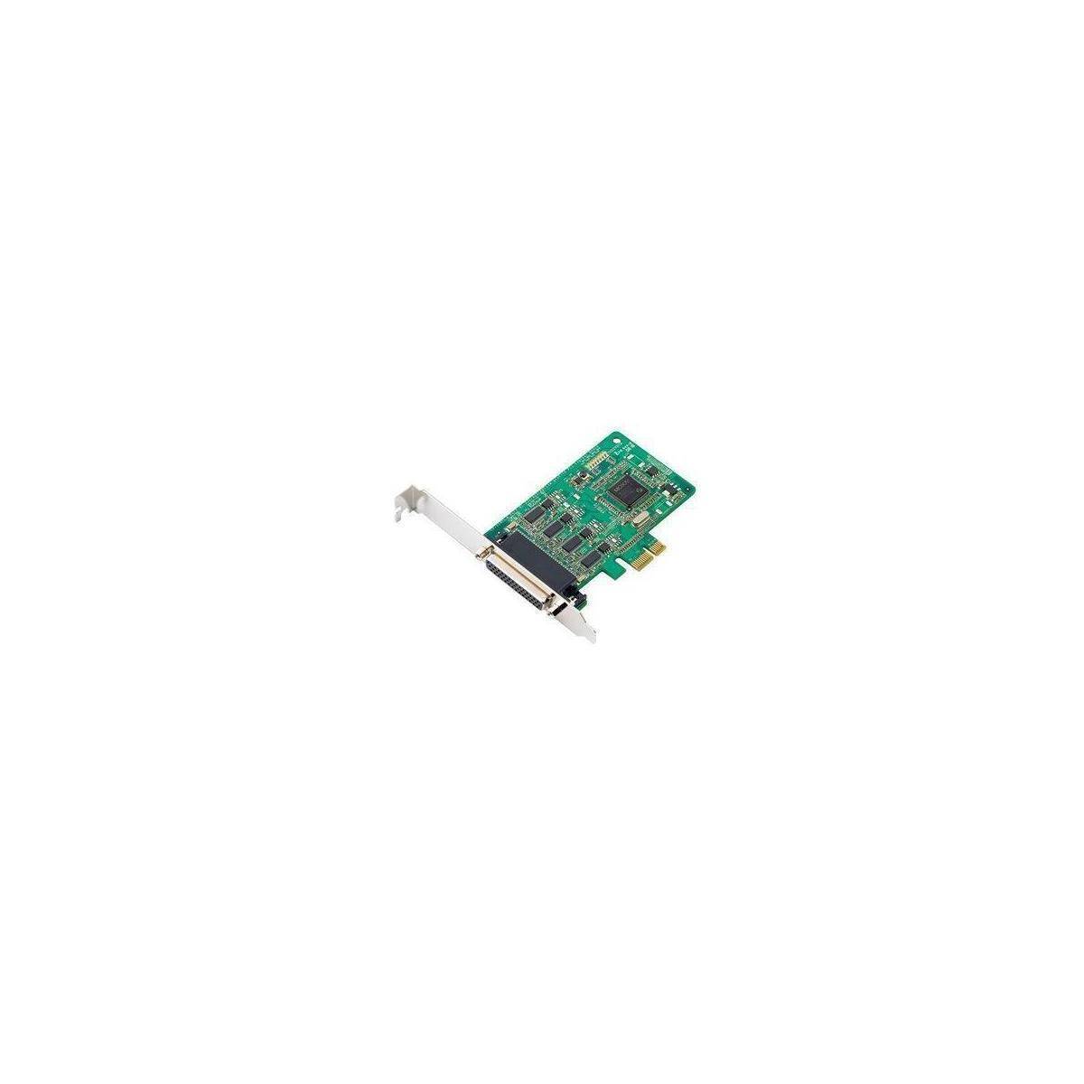 CP-114EL-DB25M - Serielle PCI Express x1-Karte mit 4 RS-232422485-Anschlüssen