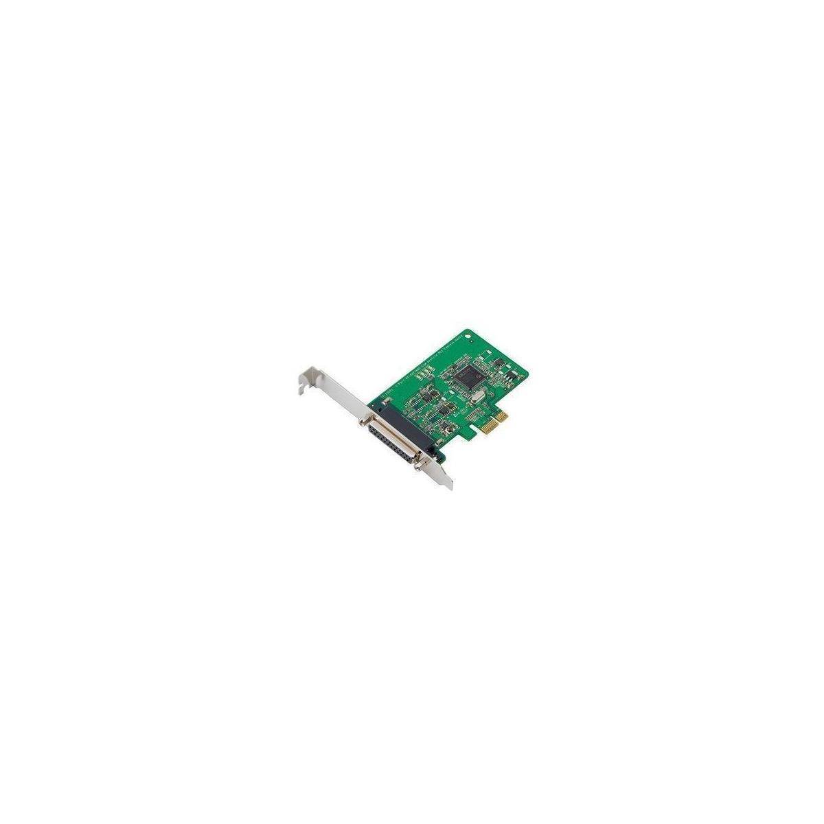CP-132EL-DB9M - Serielle PCI Express x1-Karte mit 2 Anschlüssen für RS-422485 (mit DB9-Stecker)