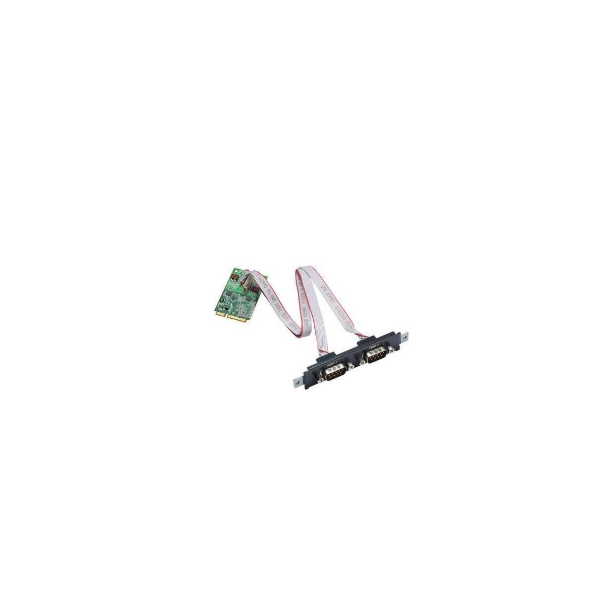 CP-132N-T - Serielle Mini-PCI-Express-Karte mit 2 Anschlüssen RS-422485