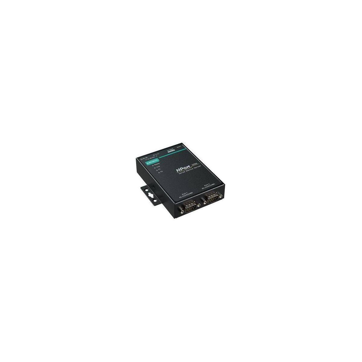 NPORT 5250A - 2-Port RS-232422485 Geräteserver, 0 bis 60C Betriebstemperatur