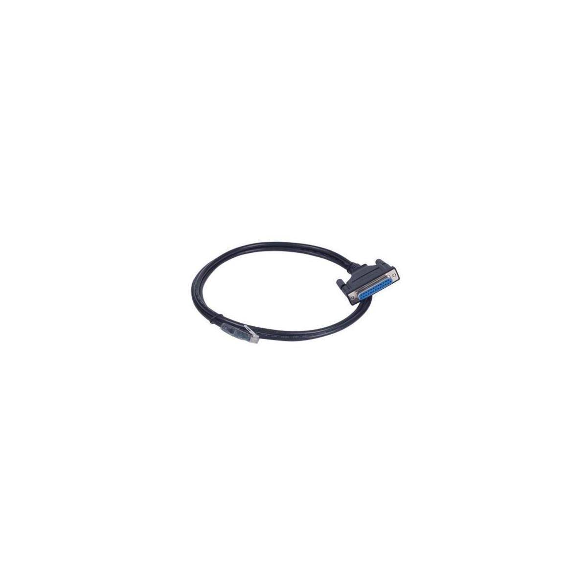 CBL-RJ45SF25-150 - 8-poliges serielles RJ45-auf-DB25-Buchse-Kabel mit Abschirmung, 1,5 m