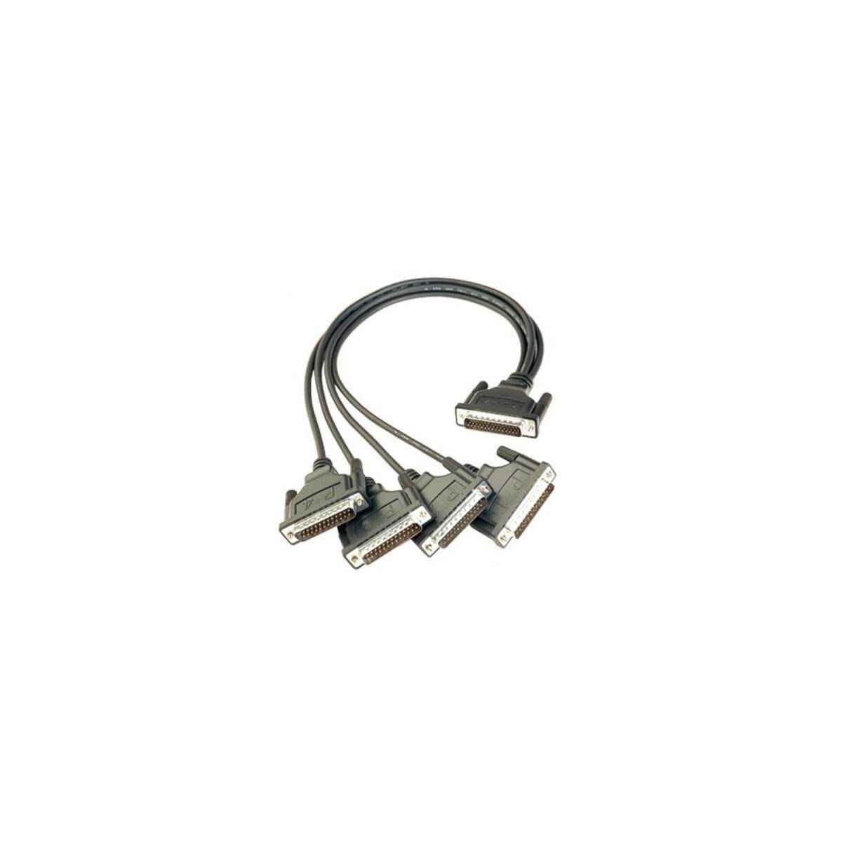 CBL-M44M25X4-50 - Serielles Kabel DB44-Stecker auf 4 DB25-Stecker, 50 cm