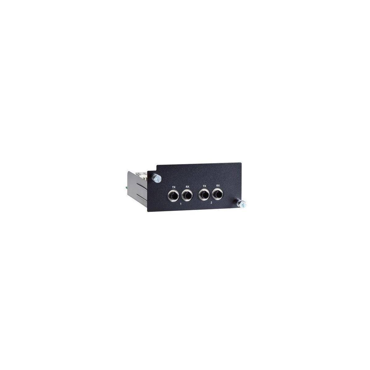 PM-7500-2MST - Fast-Ethernet-Modul mit 2 100BaseFX-Multimode-Ports mit ST-Anschlüssen, kompl.