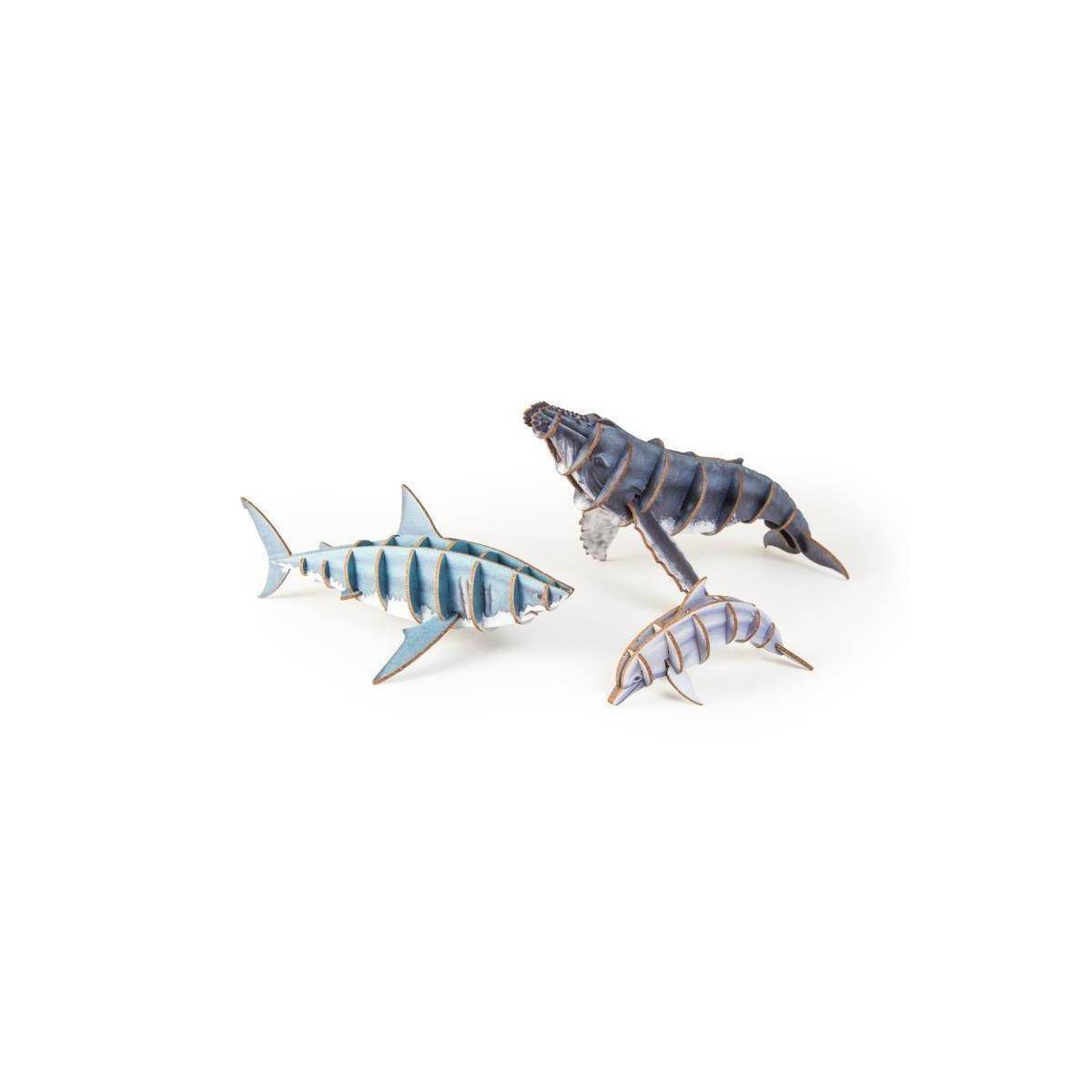 8505 - 3D Bastelset "Meerestiere"