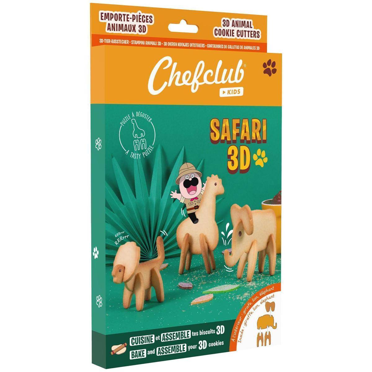 284120 - Keksausstecher Safari Kekse 3D
