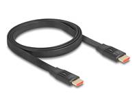 Delock - Highspeed - HDMI-Kabel mit Ethernet - HDMI männlich zu HDMI männlich - 5 m - Schwarz - unterstützt 8K 60 Hz (76