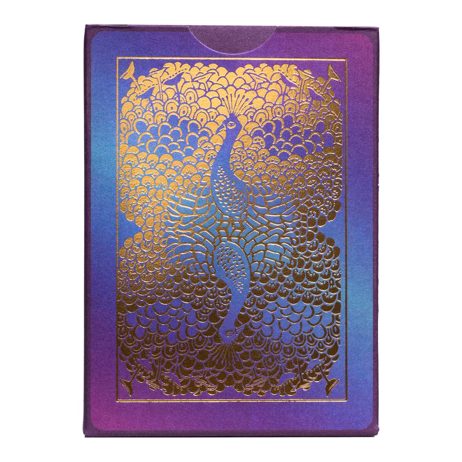 Bicycle® Kartendeck - Purple Peacock Kartenspiel Spielkarten Pokerkarten